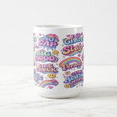 Mugs avec de l'art tendance. (Centre)