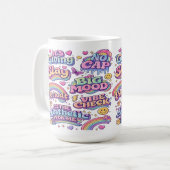 Mugs avec de l'art tendance. (Devant gauche)
