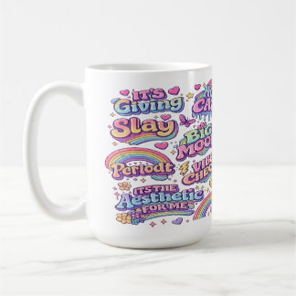 Mugs avec de l'art tendance.