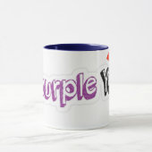 Mugs avec "Je vous pourpre" Noël (Centre)