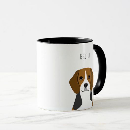Mugs beagles (Devant droit)