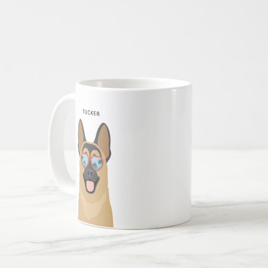 Mugs bergers allemands (Devant gauche)