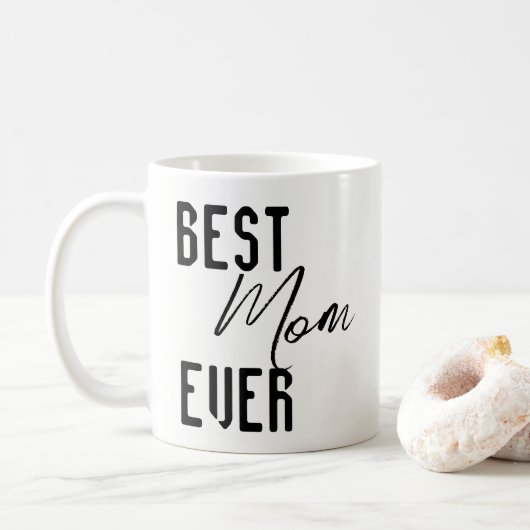 Mugs Best Mom Ever Koffiemok (Met donut)