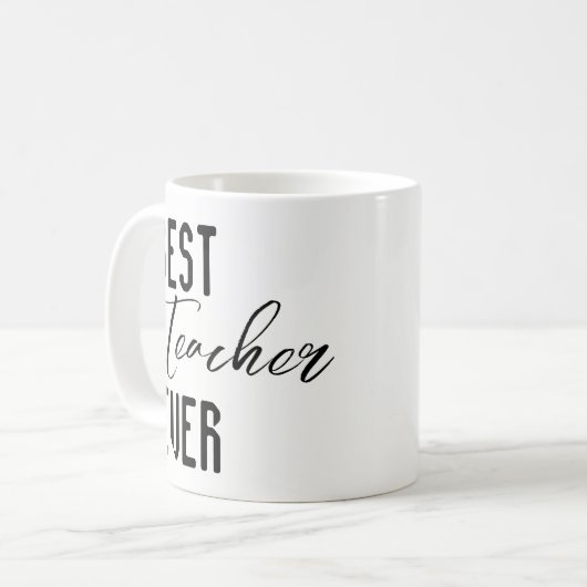 Mugs Best Teacher Ever (Devant gauche)