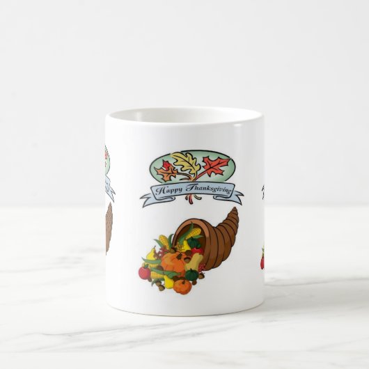 Mugs Bonne Fête de Thanksgiving (Centre)