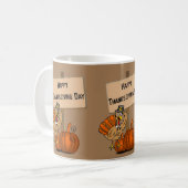 Mugs Bonne Fête de Thanksgiving (Devant gauche)