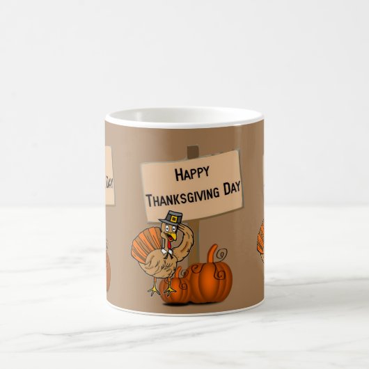 Mugs Bonne Fête de Thanksgiving (Centre)