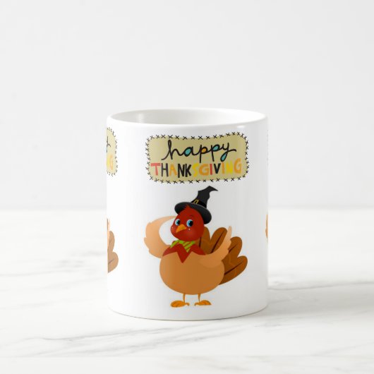 Mugs Bonne Fête de Thanksgiving (Centre)