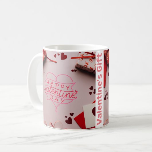 mugs cadeau de la Saint-Valentin (Devant gauche)