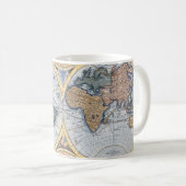 Mugs - Carte mondiale Vintage (Devant droit)