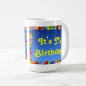 Mugs C'est mon anniversaire (Devant droit)
