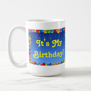 Mugs C'est mon anniversaire