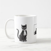 mugs chat noir (Gauche)