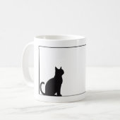 mugs chat noir (Devant gauche)