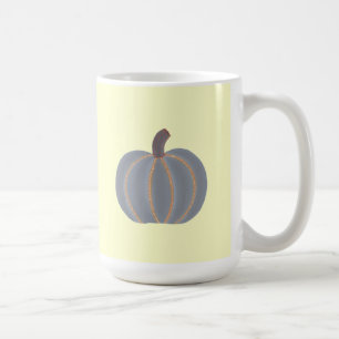 Mugs Citrouille Grise Lumières Orange Halloween