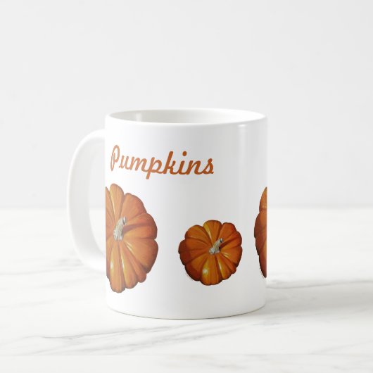 Mugs citrouilles (Devant gauche)