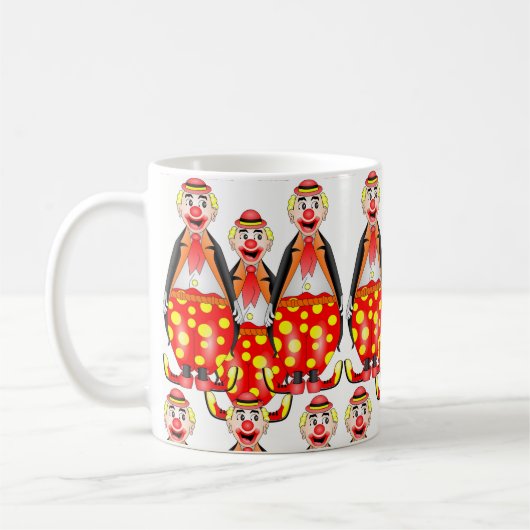 mugs clowns cirque (Gauche)