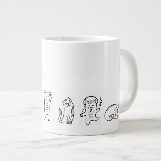 Mugs - Cool Kitty (Devant droit)