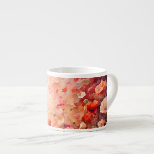 Mugs & Cups - Populations poussant dans un champ (Devant droit)