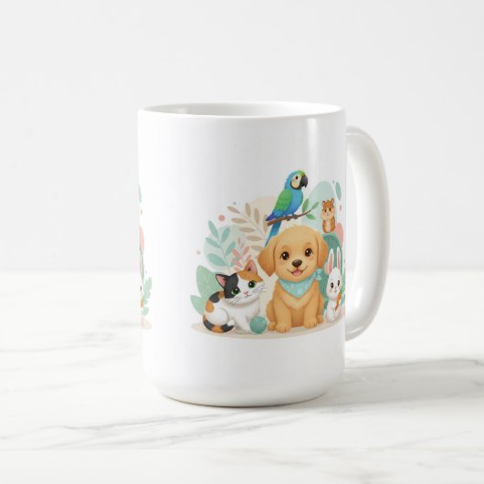Mugs . Cute Animals (Devant droit)