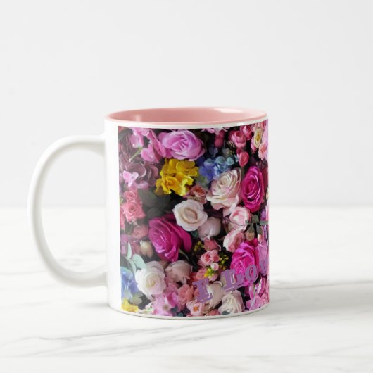 Mugs d'amour à deux tons (Gauche)