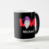 Mugs d'amour personnalisées (Devant droit)