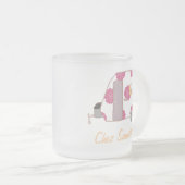 Mugs d'art caravaniers rétro personnalisés (Devant droit)