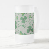 Mugs de bière shamrock (Devant droit)