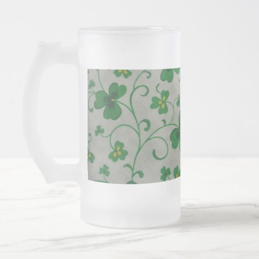Mugs de bière shamrock (Gauche)