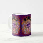 Mugs de café Chanter Gospel Musique Chorale Purple (Devant gauche)