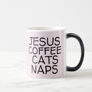MUGS DE CAFÉ CHRÉTIEN, CATS DE CHAT ET MUSIQUE JÉS