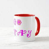 Mugs De Café Customisés Personnalisés Avec Emprein (Devant droit)