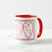 Mugs De Café Customisés Personnalisés Avec Logo (Devant droit)