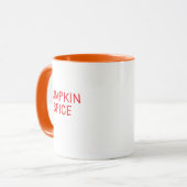 mugs de café d'automne-T décor de Thanksgiving-F (Devant gauche)