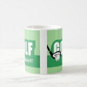 Mugs de café de golf (Centre)