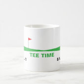 Mugs de café de golf personnalisés (Centre)