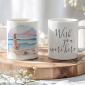 Mugs de café de plage - Cadeaux de la Saint-Valent