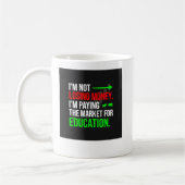 mugs de café de trading forex drôles (Gauche)