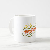 Mugs de café drôles de la fierté italienne (Devant gauche)