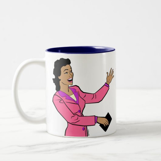 Mugs de café humour probation et libération condit (Gauche)