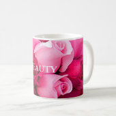 Mugs de café rose (Devant droit)