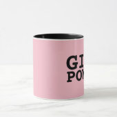 MUGS DE CAFÉ ROSE POUCE DE FILLE (Centre)