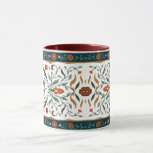 Mugs de café turc oriental antique persan (Centre)