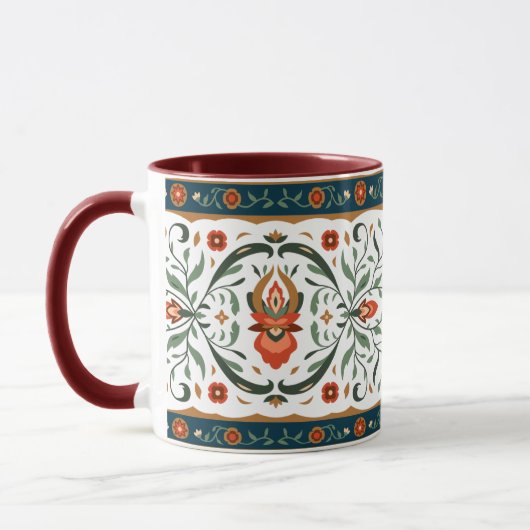 Mugs de café turc oriental antique persan (Gauche)