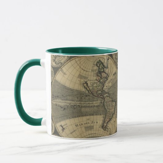 Mugs de cartes du Vieux Monde (Gauche)