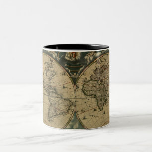 Mugs de cartes du Vieux Monde