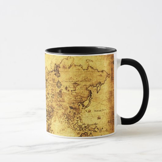 Mugs de cartes du Vieux Monde (Droite)