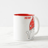 Mugs de chat Sarcastique Meowy Xmas (Devant droit)