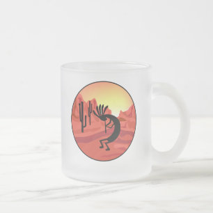 Mugs de coucher de soleil du sud-ouest de Kokopell