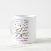 mugs de docteur mignons (Devant gauche)
